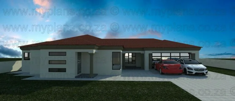 3 Bedroom House Plans MLB 056S