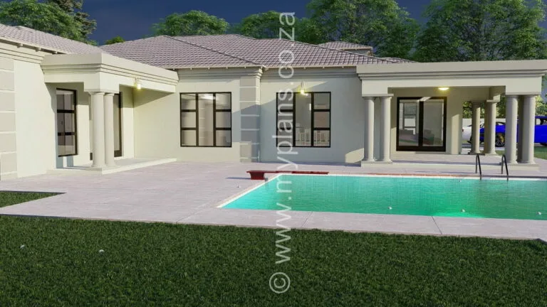 4 Bedroom House Plan BLA 021.3S