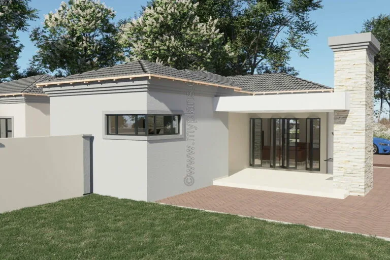 4 Bedroom House Plan MLB 007.10S