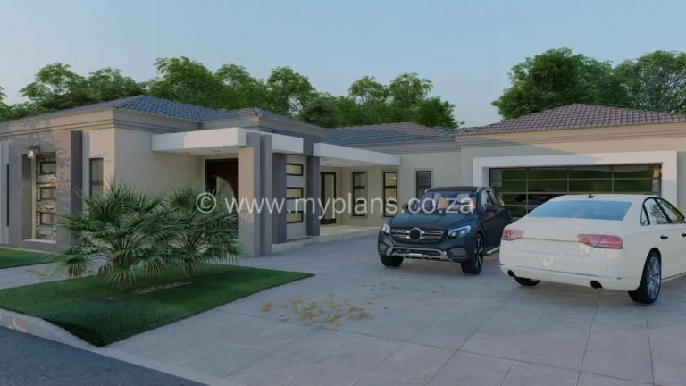 4 Bedroom House Plan MLB 007.5S