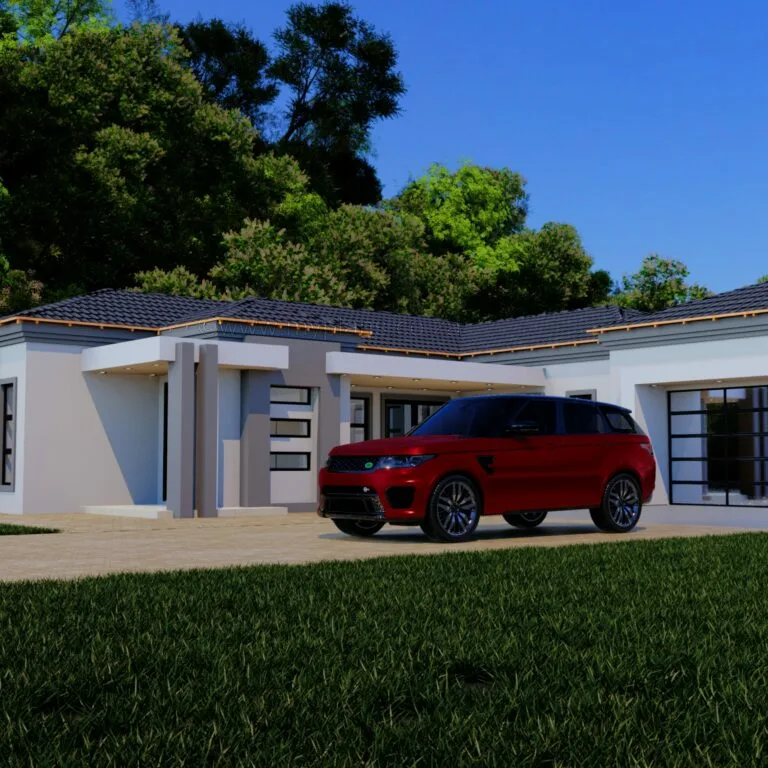 4 Bedroom House Plan MLB 007.7S