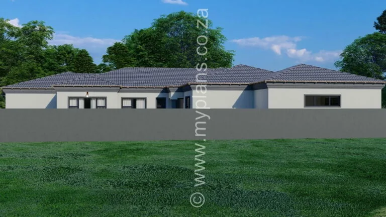 4 Bedroom House Plan MLB 025S