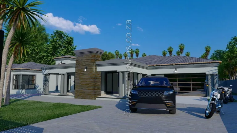 4 Bedroom House Plan MLB 058.5S