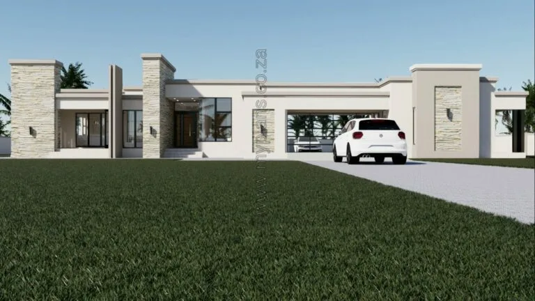 4 Bedroom House Plan MLB 076 C