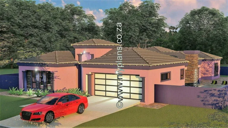 4 Bedroom House Plan MLB 083.1s