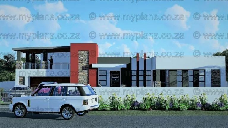 4 Bedroom House Plan MLB 1818s