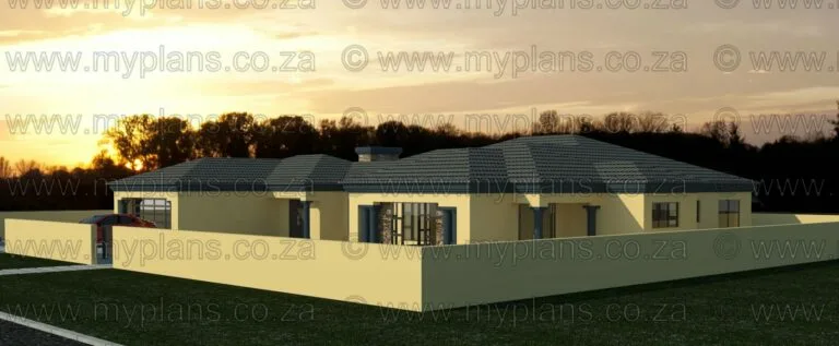 4 Bedroom House plan MLB 055S