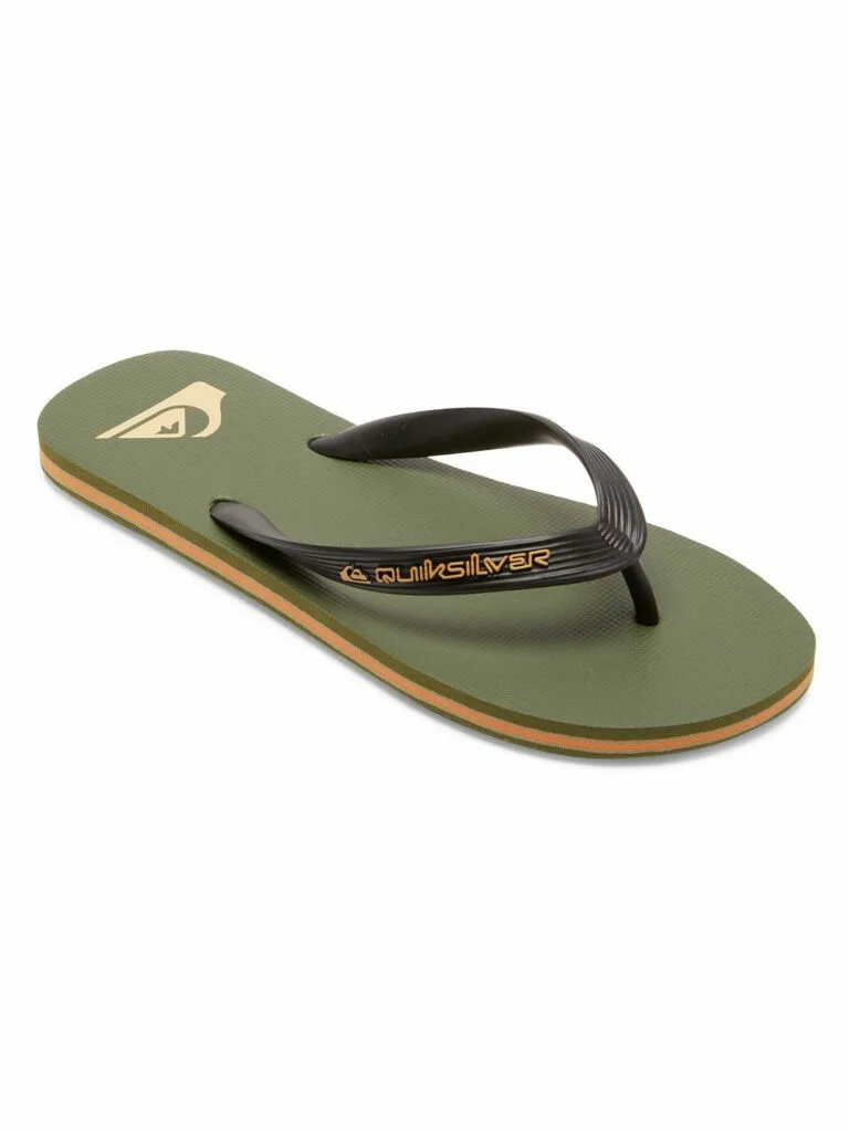 Quiksilver Men's Molokai Core Flip Flop - GREEN UK 13