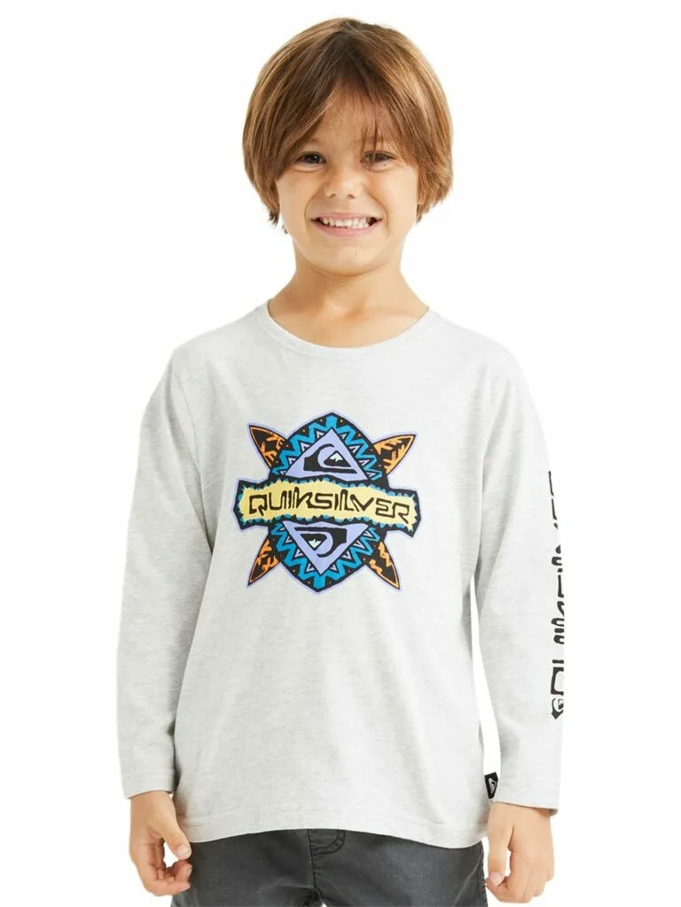 Quiksilver Pre-Boys Rainmaker T-Shirt - Grey 7