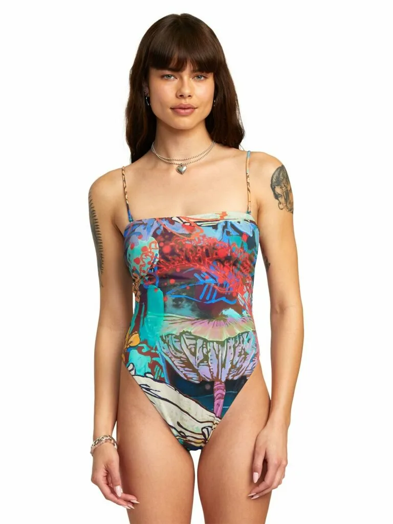 RVCA Ladies Sage Tubular One-Piece - MULTI XXL