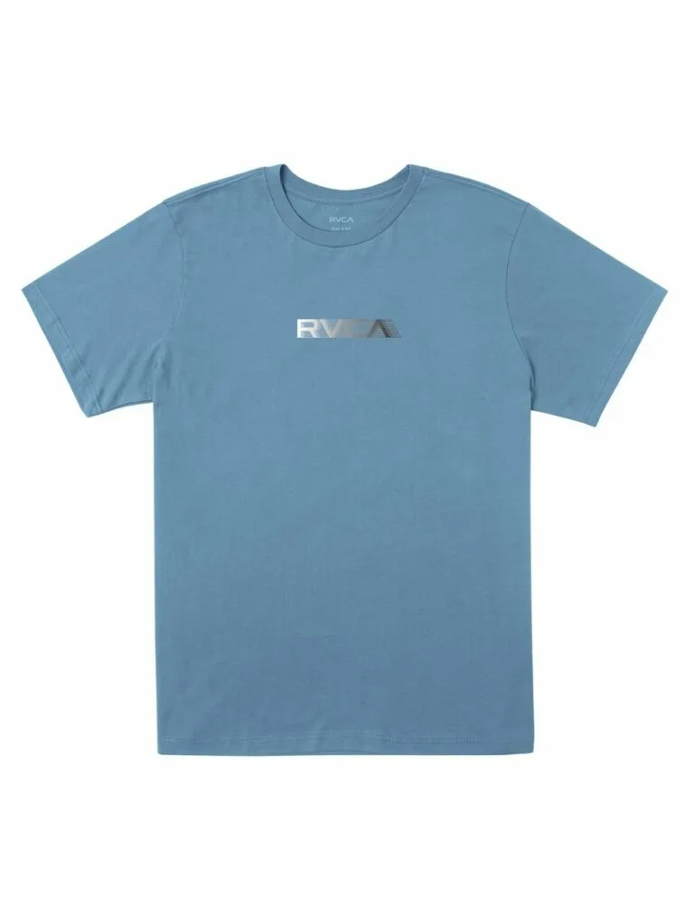 RVCA Men's Big RVCA Speed T-Shirt - Blue XXL