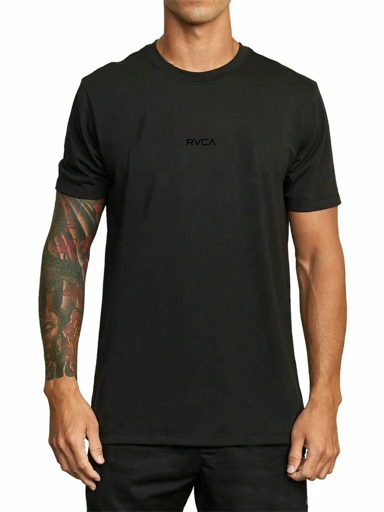 RVCA Men's Small RVCA T-Shirt - Black XXXL