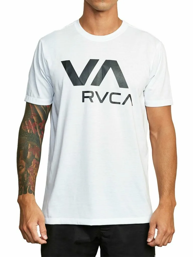 RVCA Men's VA RVCA T-Shirt - WHITE XXXL