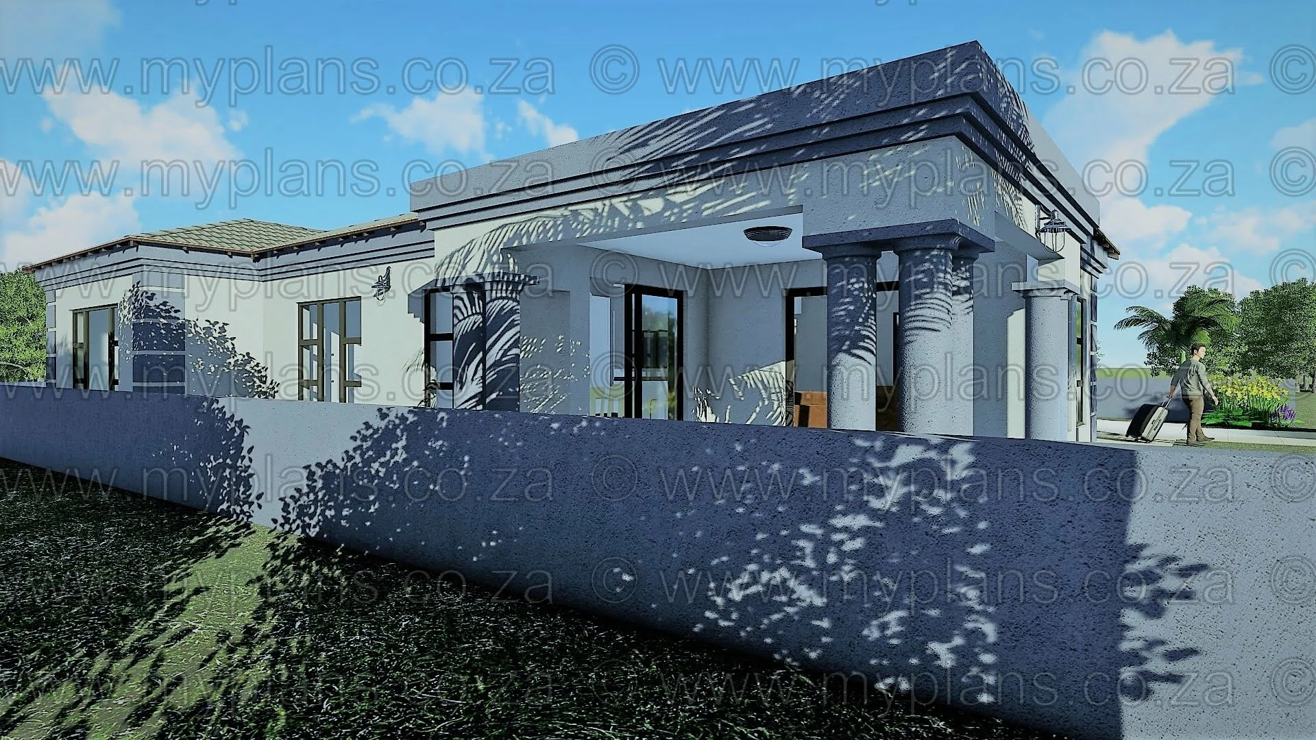 3 Bedroom House Plans BLA 021.7S