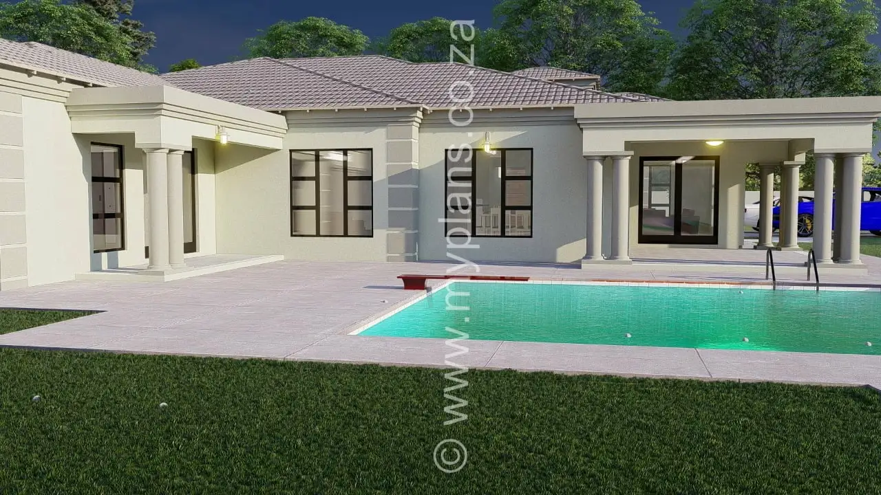 4 Bedroom House Plan BLA 021.3S