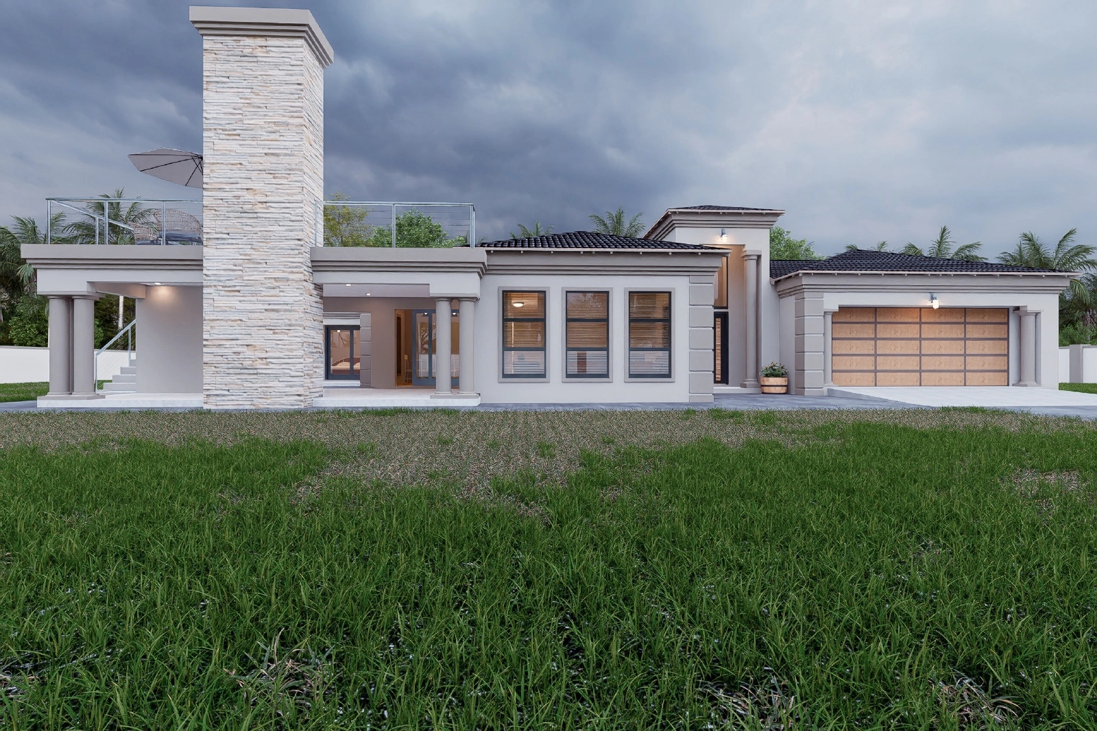 4 Bedroom House Plan BLA 021.4S