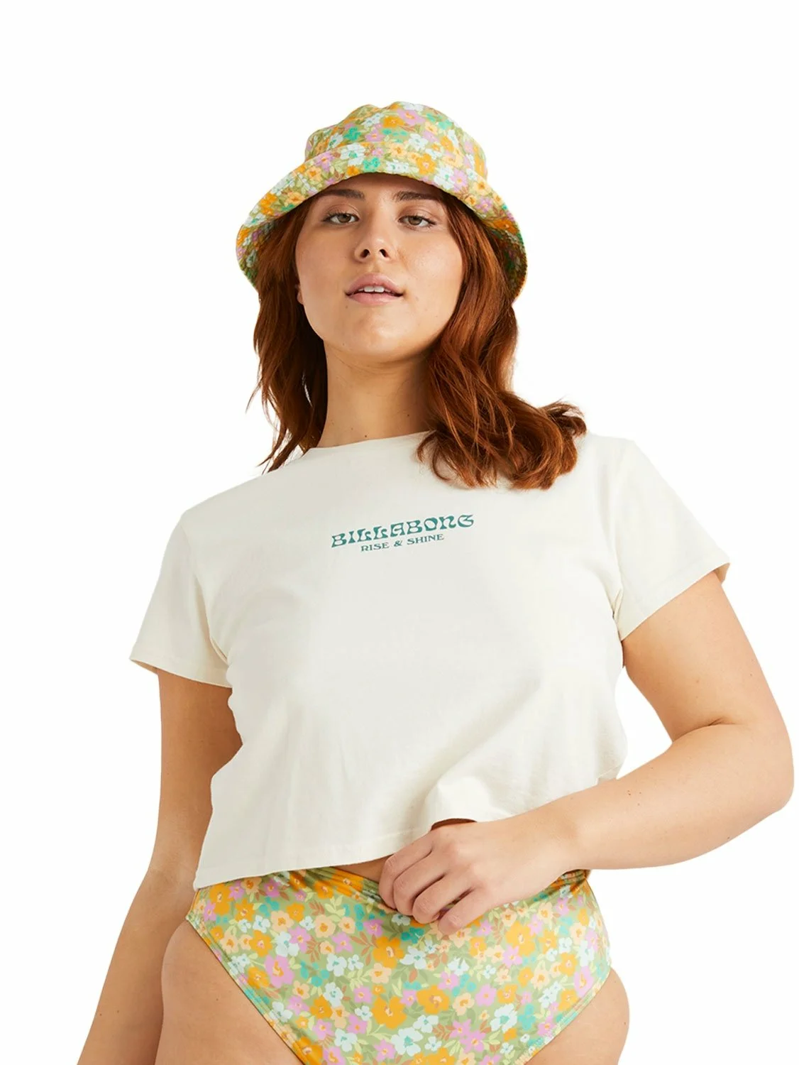 Billabong Ladies Summer Lover T-Shirt - CREAM XL