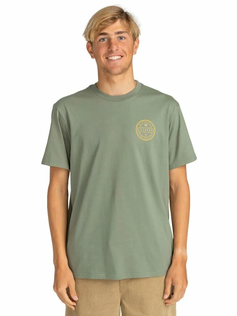 Billabong Men's Monogram T-Shirt - GREEN XXL
