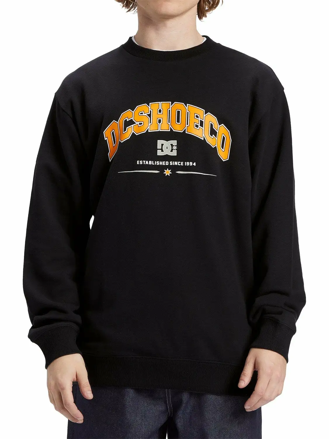 DC Men's Orientation Pullover - Black XXL