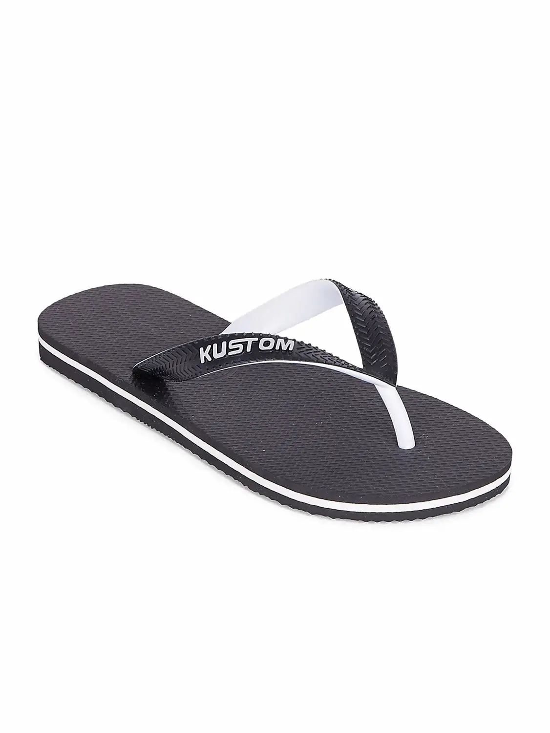 Kustom Boys Blend Base Flip Flops - Black UK 5