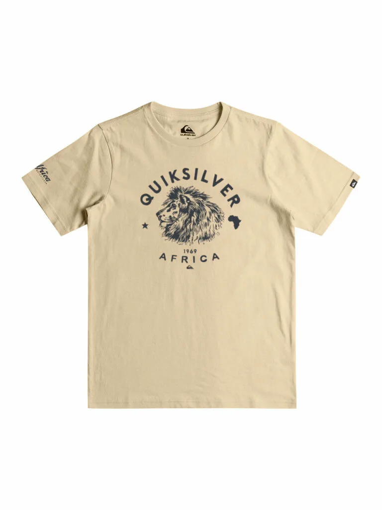 Quiksilver Boys Africa Lion T-Shirt - KHAKI 16