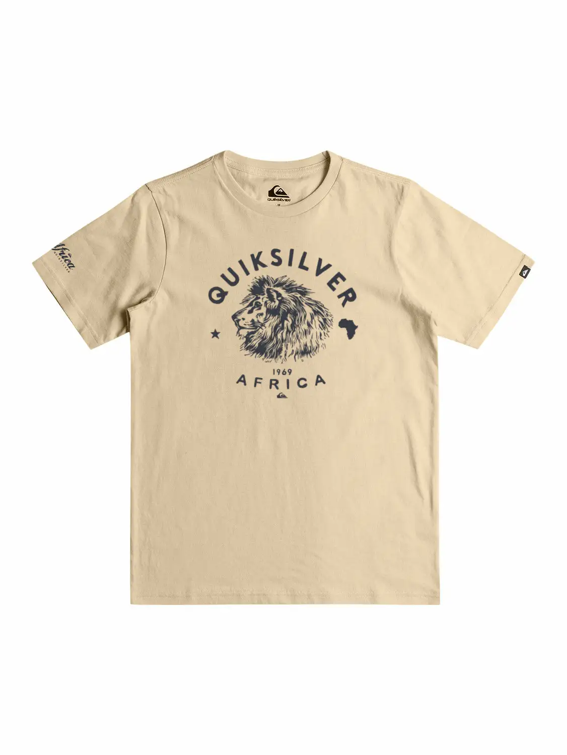 Quiksilver Boys Africa Lion T-Shirt - KHAKI 16