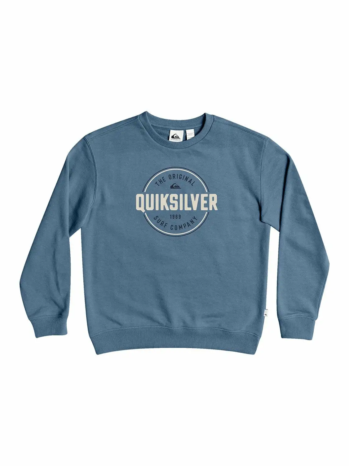 Quiksilver Boys Circle Up Crew Sweater - Blue 16