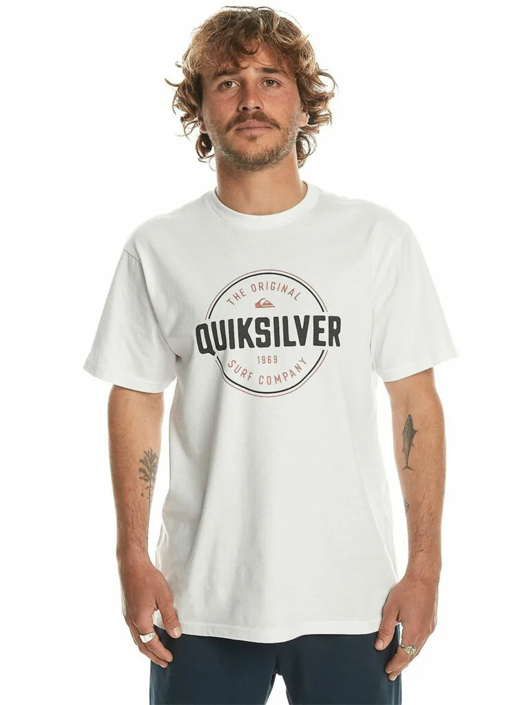 Quiksilver Men's Circle Up Shirt - WHITE XXL