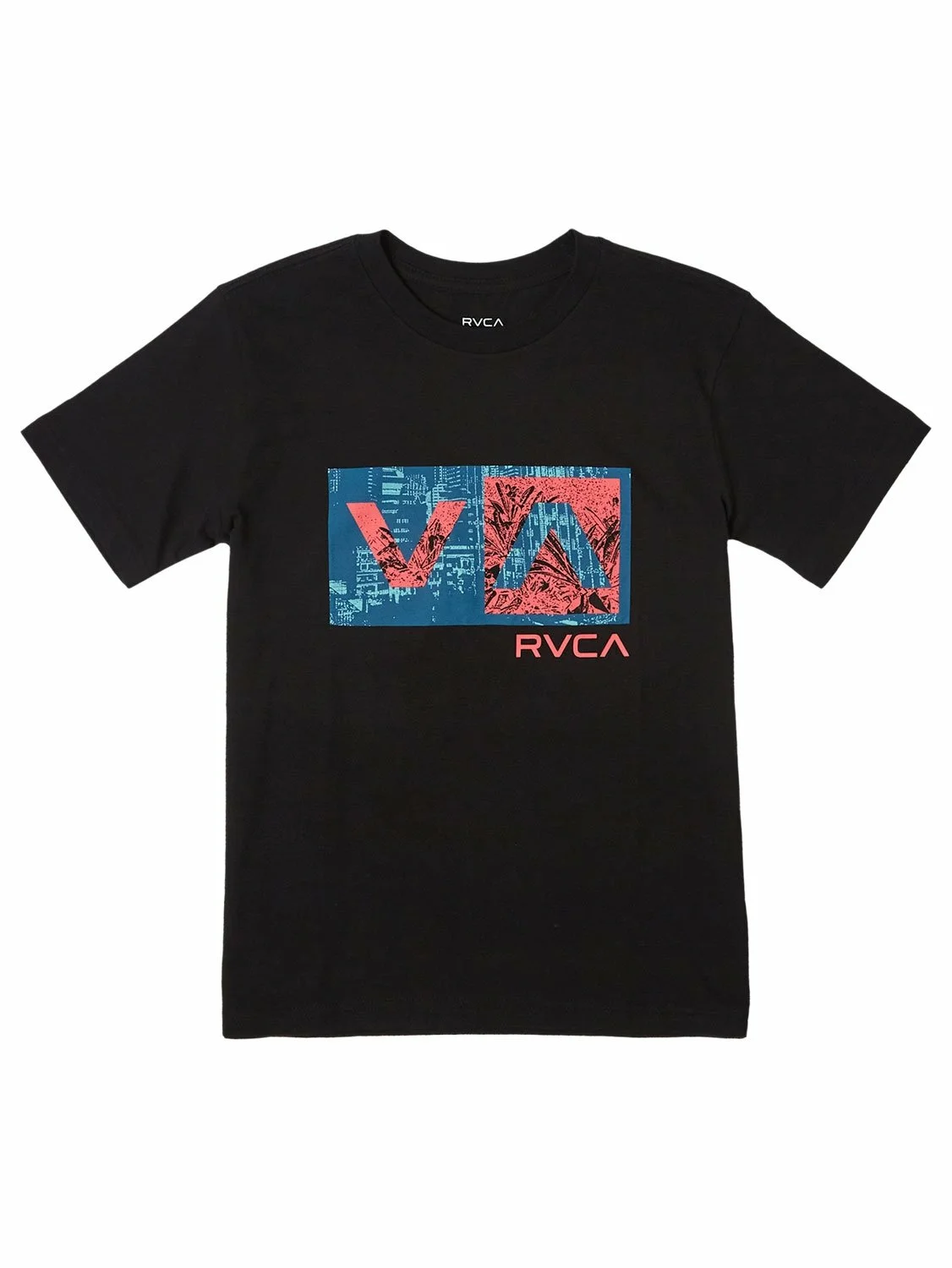 RVCA Boys Balance Box T-Shirt - Black 16