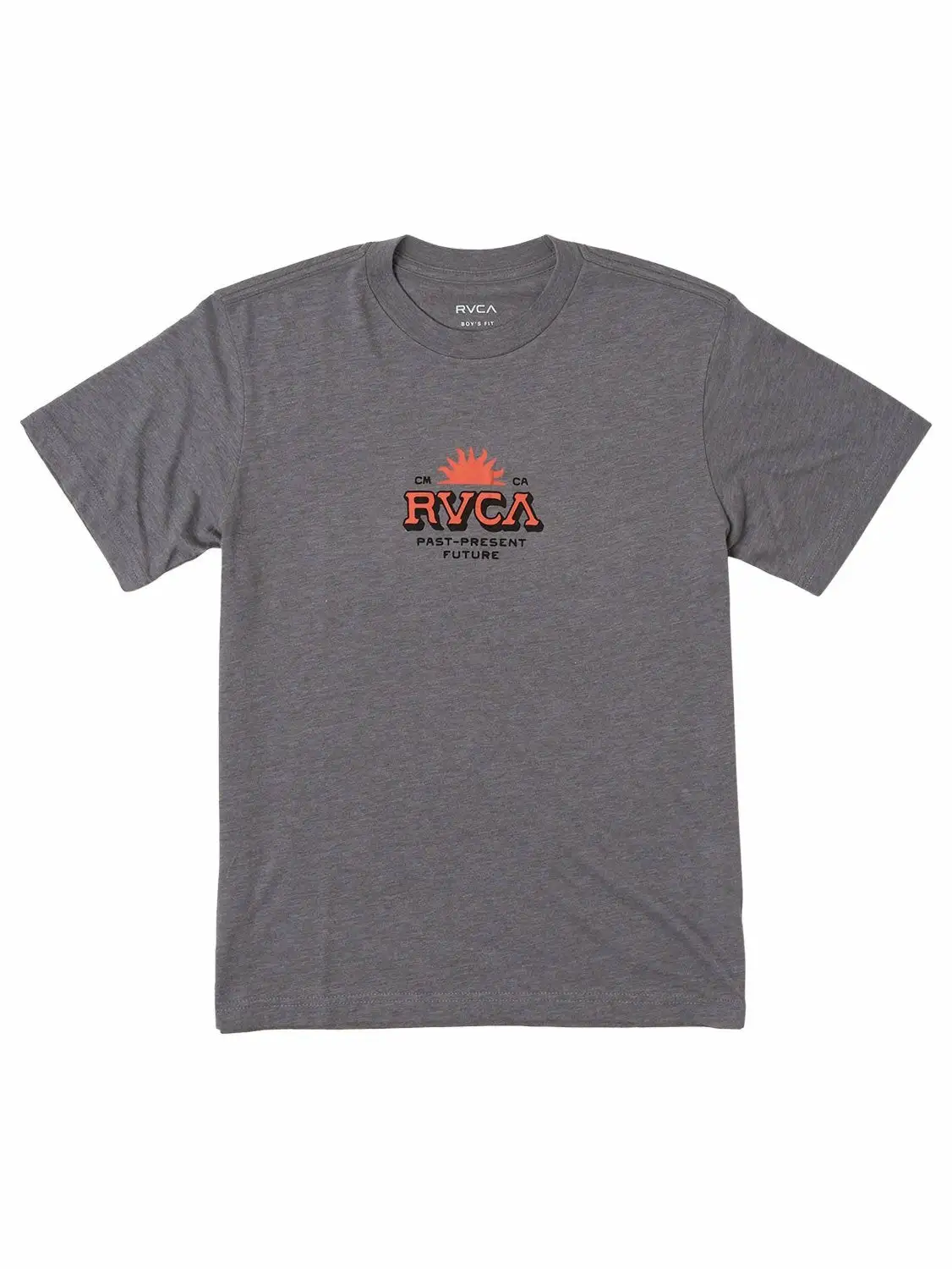 RVCA Boys Type Set T-Shirt - Grey 16
