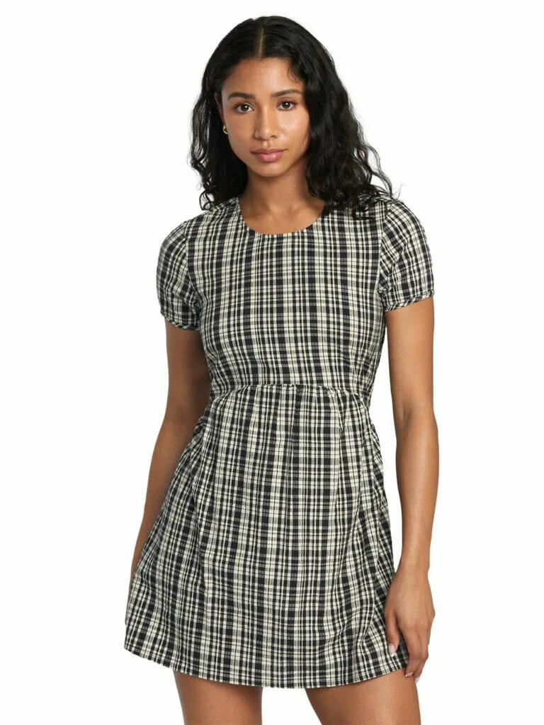 RVCA Ladies Mavis Dress - Black XXL