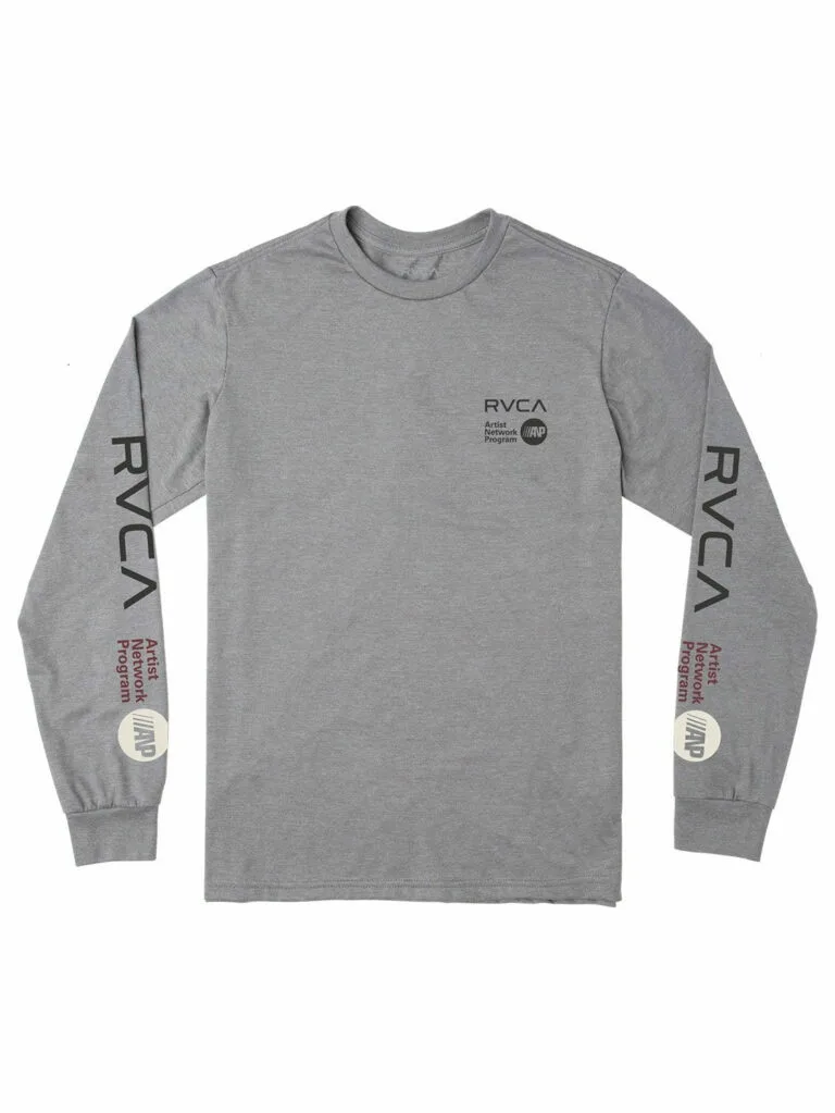 RVCA Men's ANP T-Shirt - Grey XXL