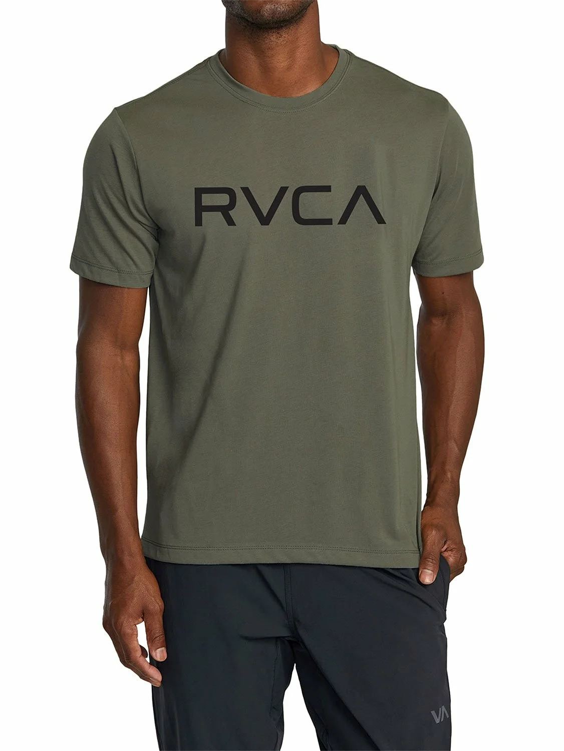 RVCA Men's Big RVCA T-Shirt - GREEN XXXL