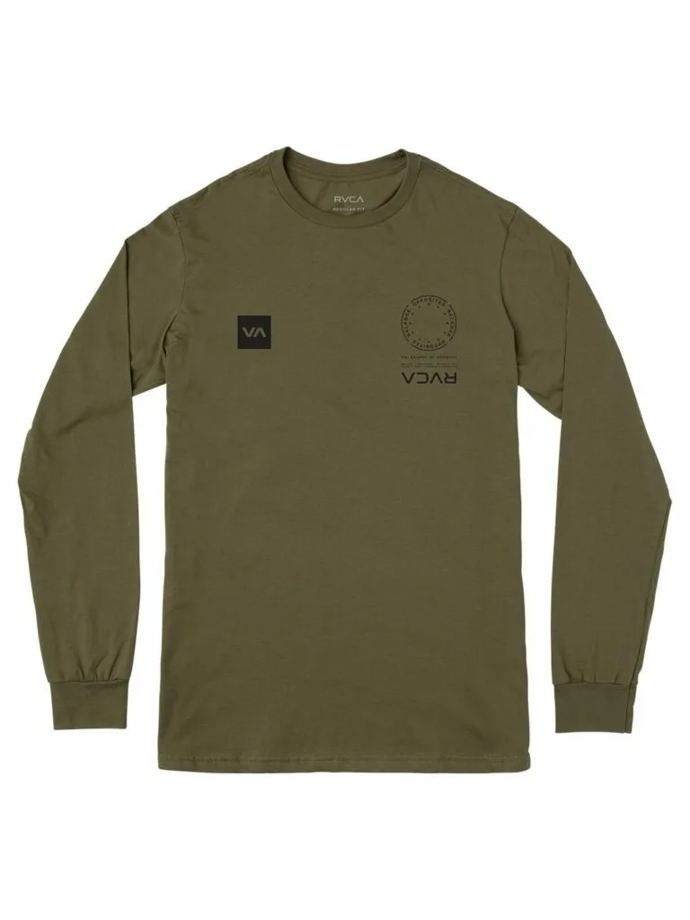RVCA Men's VA Mark T-Shirt - GREEN XXL