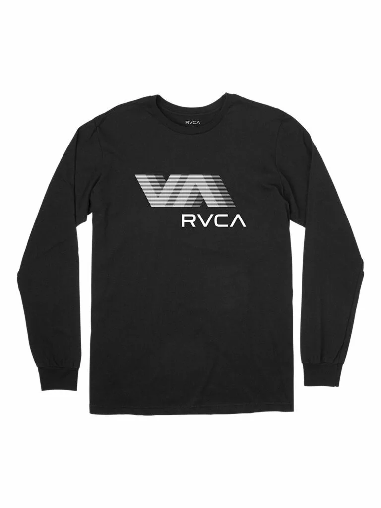RVCA Men's VA RVCA Blur T-Shirt - Black XXL