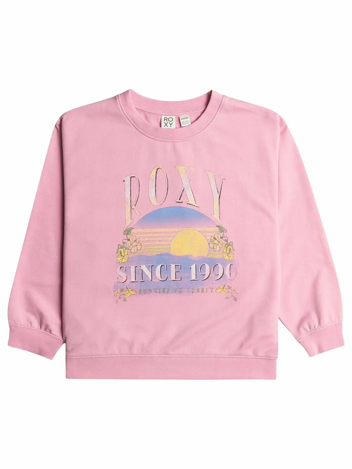 Roxy Girls Morning Hike Crew Sweater - PINK 16