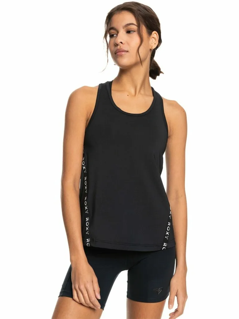 Roxy Ladies Bold Moves Tank Top - Black XXL
