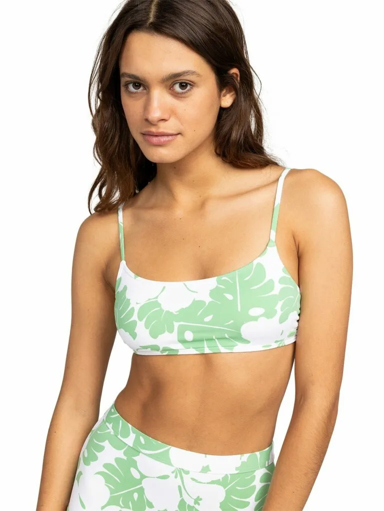 Roxy Ladies OG Bralette Bikini Top - GREEN XXL