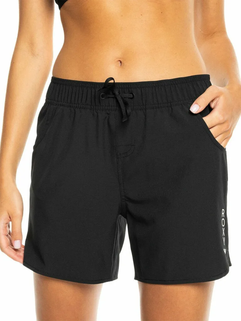 Roxy Ladies Wave 5" Boardshorts - Black XXL