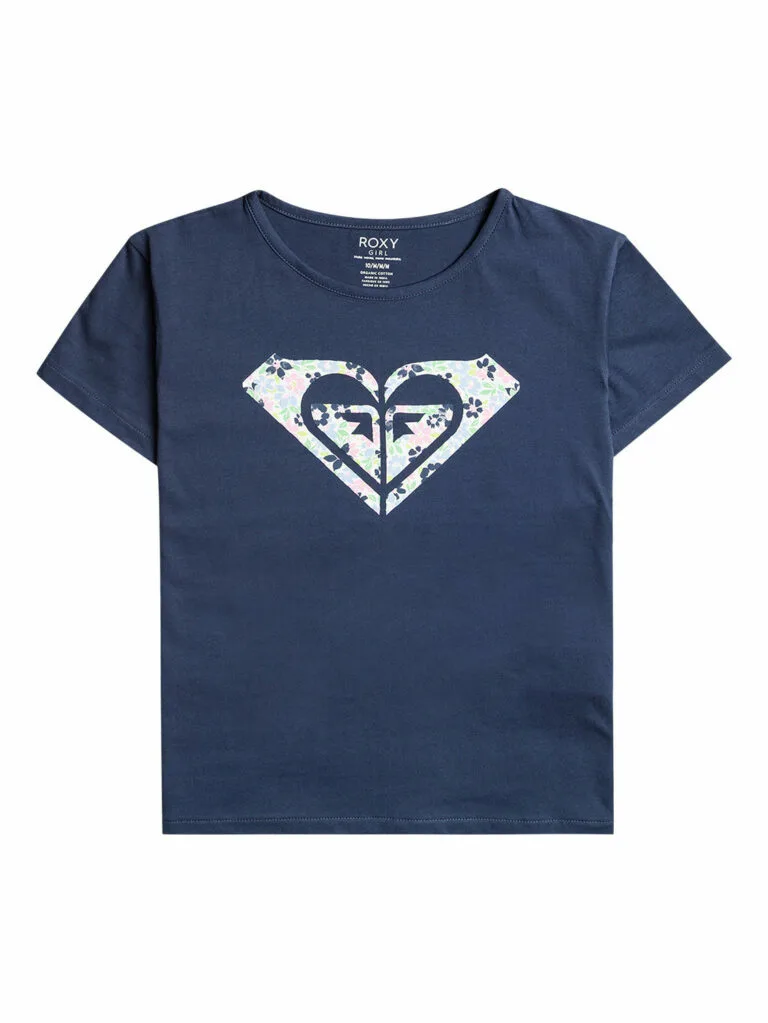 Roxy Pre-Girls Day And Night T-Shirt - Navy 7